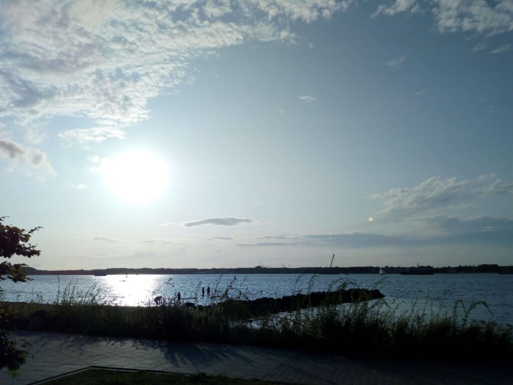 Plöner See in der Abendsonne